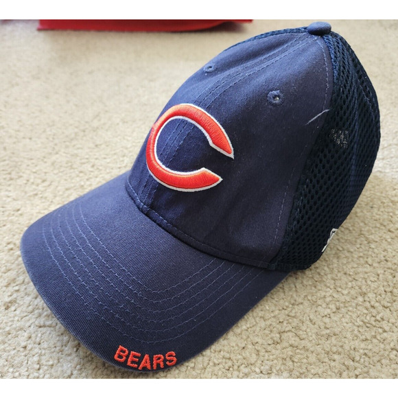 New Era 9FORTY Chicago Bears Dad Cap Navy Blue Logo RN11493 CA40289 - Picture 1 of 8